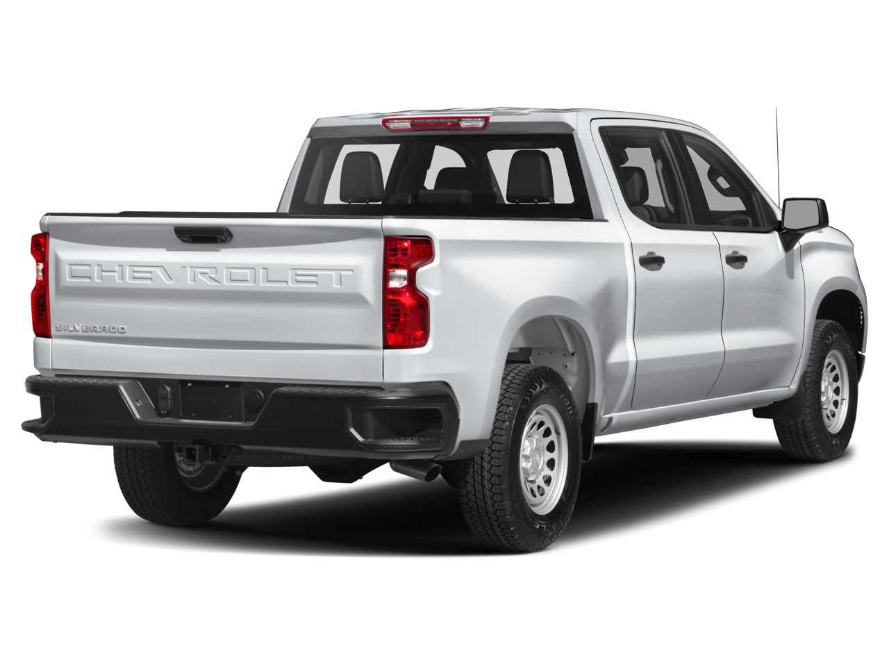 2024 Chevrolet Silverado 1500 — rear three-quarter view