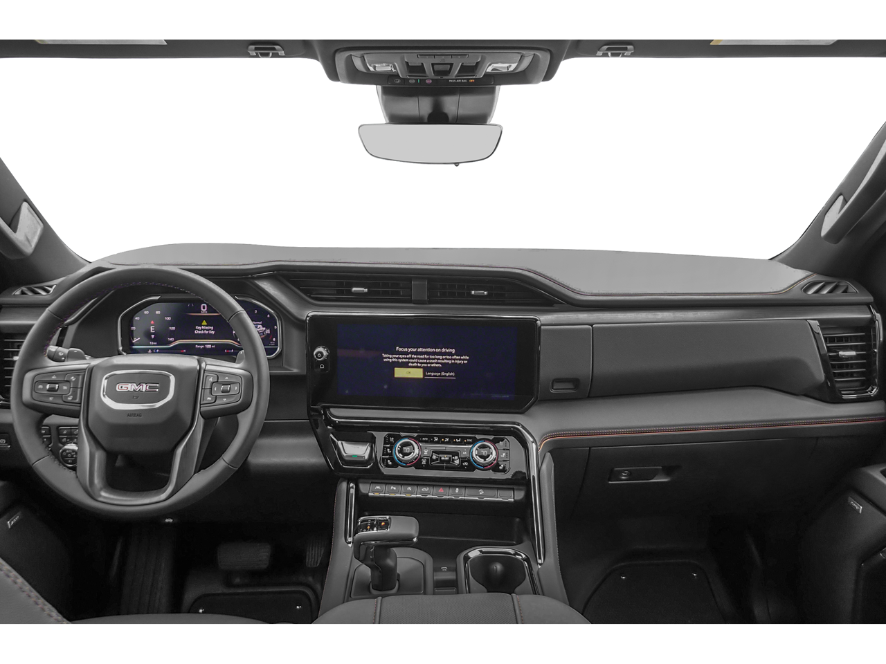 2026 GMC Sierra 1500 — interior view