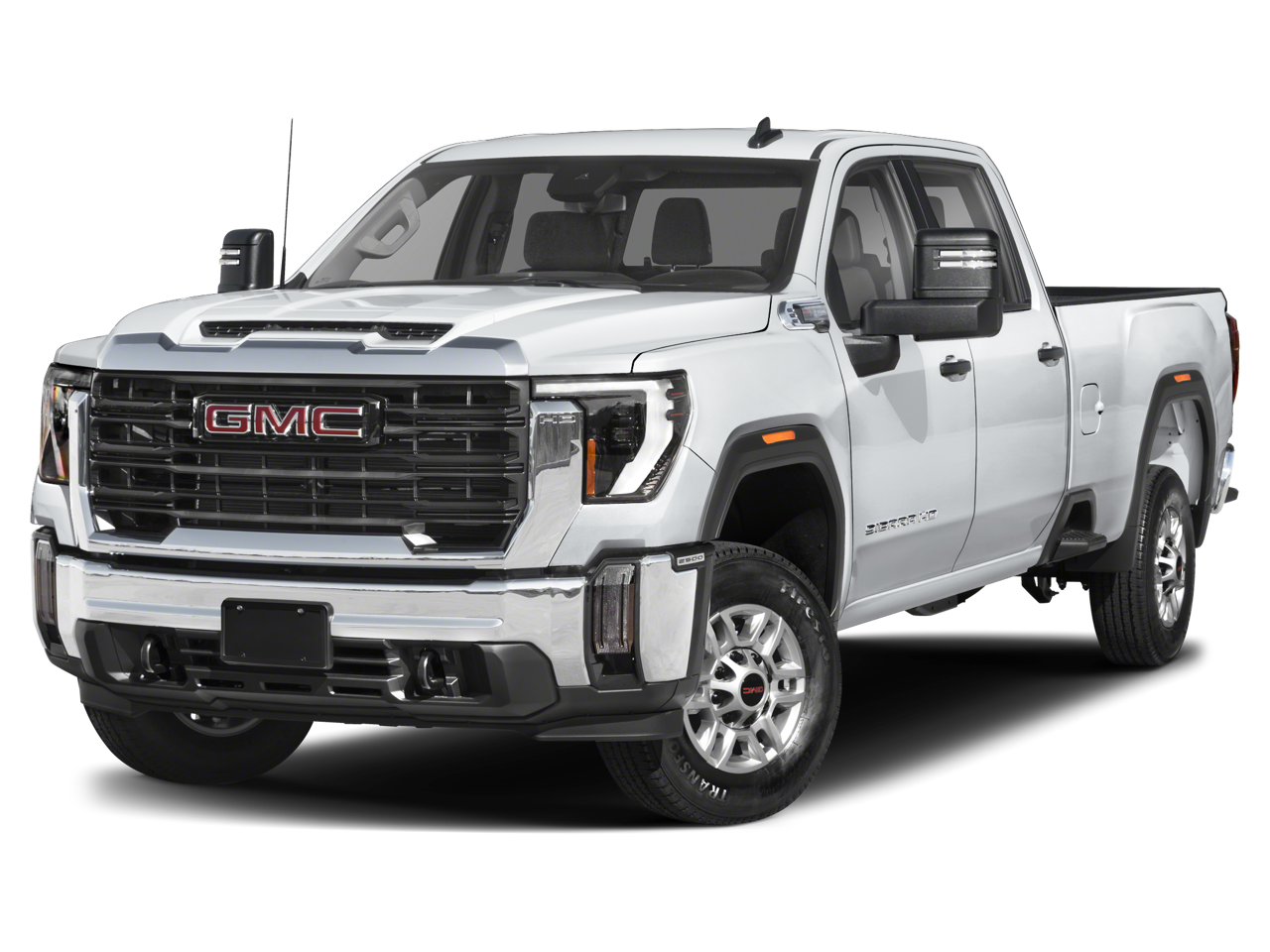 2026 GMC Sierra 2500 HD SLT in Onyx Black — front three-quarter view