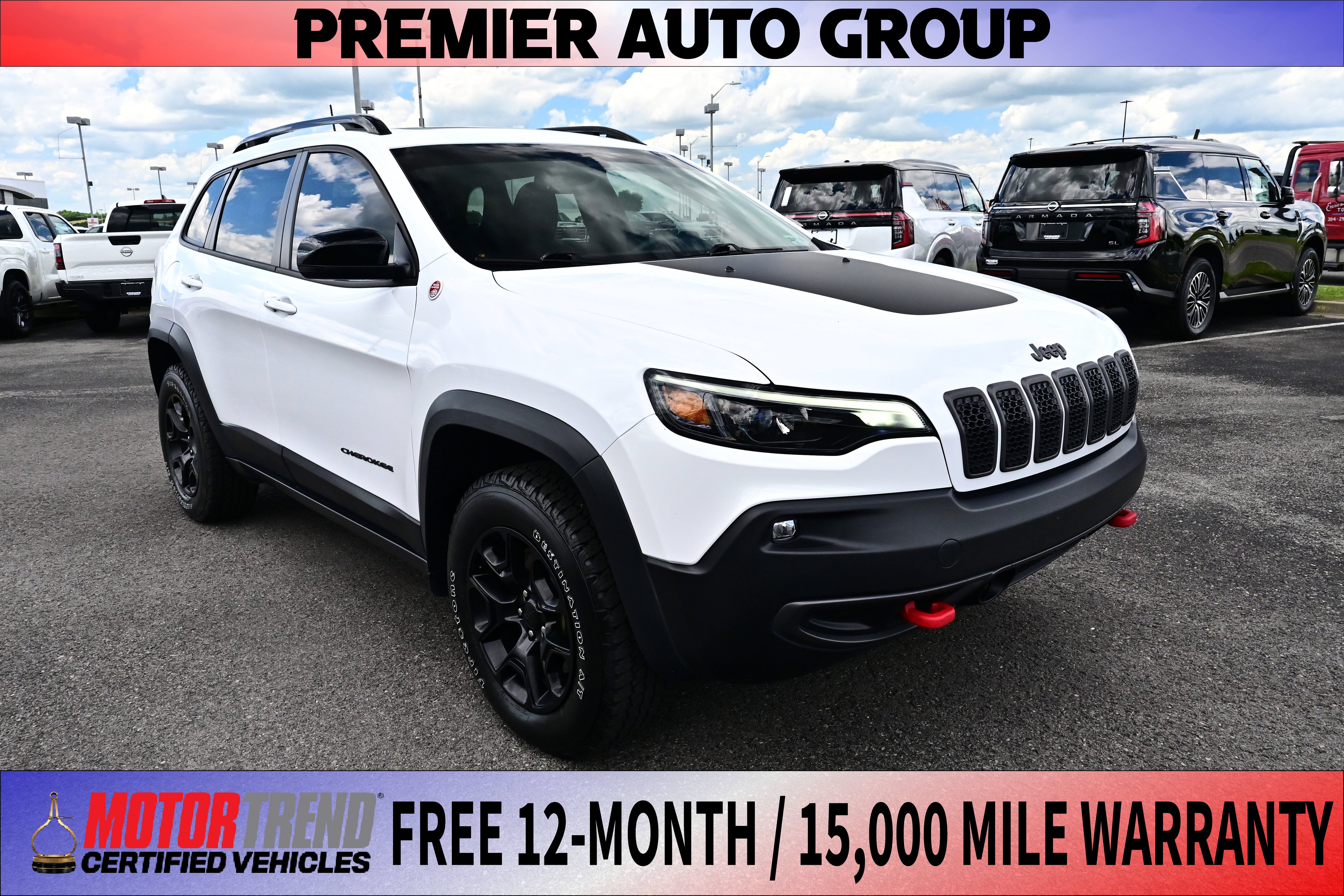 2022 Jeep Cherokee Trailhawk in Other — front three-quarter view