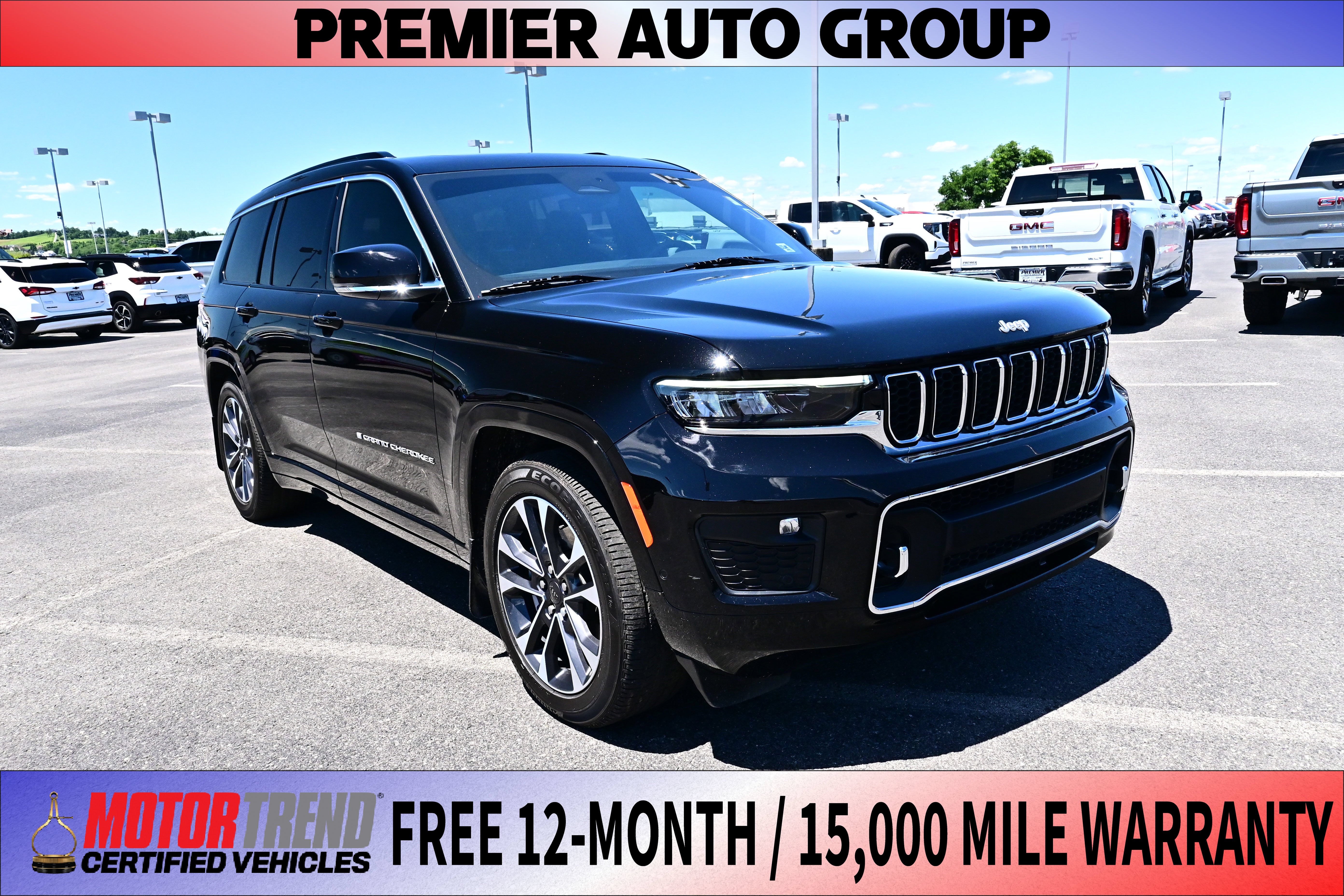 2025 Jeep Grand Cherokee L Overland in Other — front three-quarter view