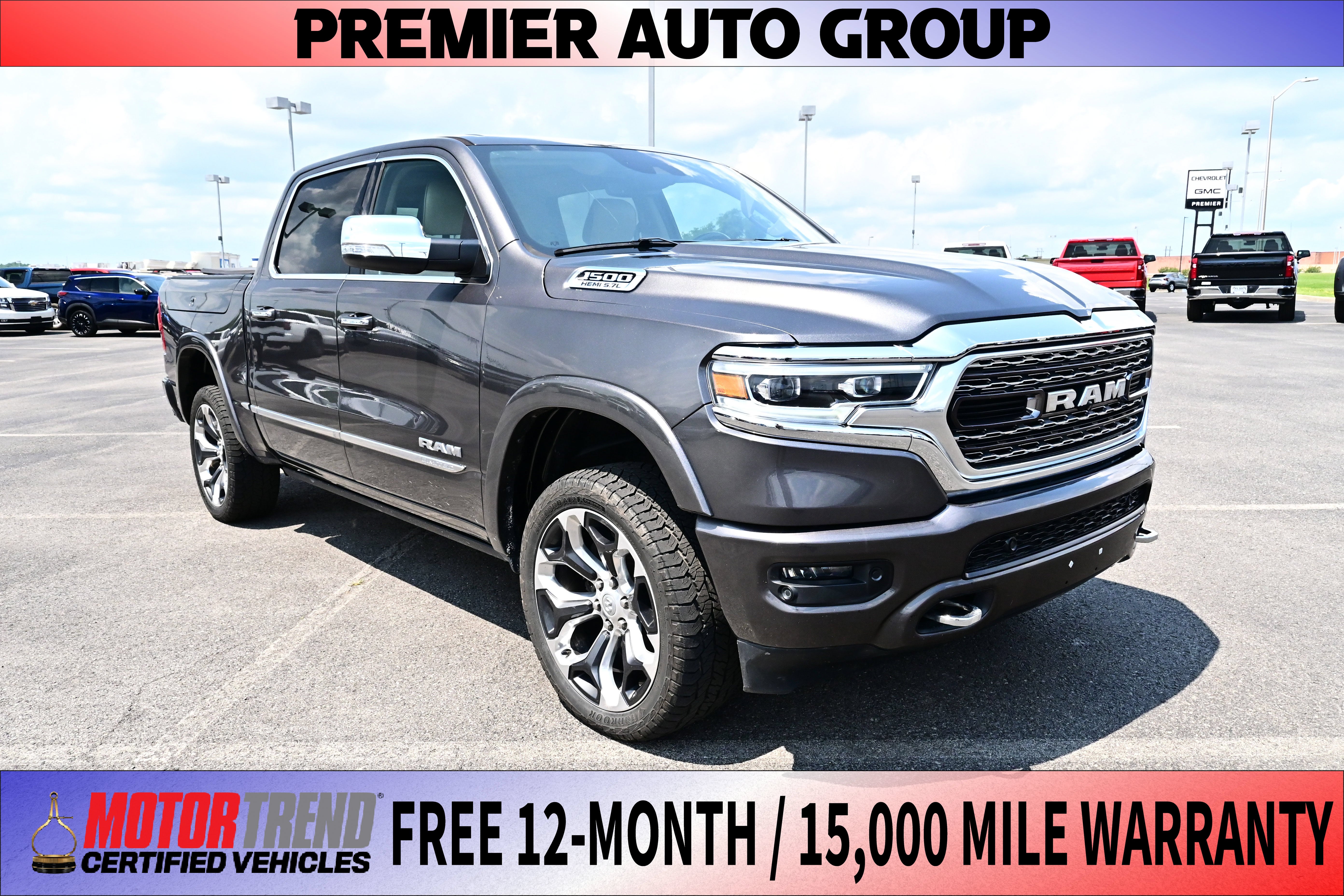2020 RAM 1500 Limited in Other — front three-quarter view